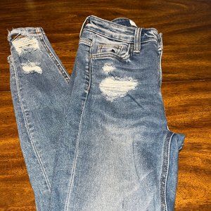 Buckle Bridge by GLY Size 22 High Rise Ankle Skinny Jean